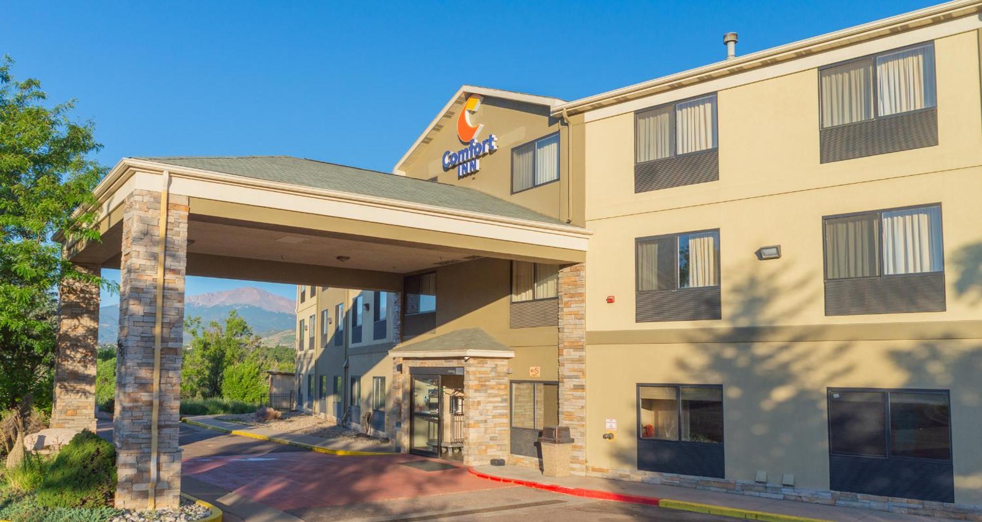 Comfort Inn North Colorado Springs Exterior foto